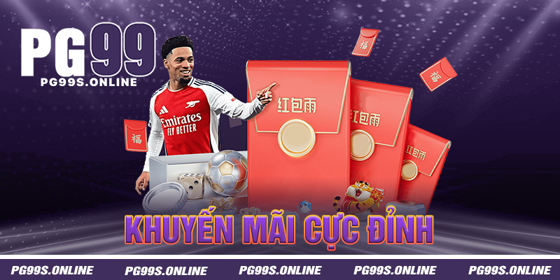 Khám phá một số khuyến mãi siêu hấp dẫn tại PG99